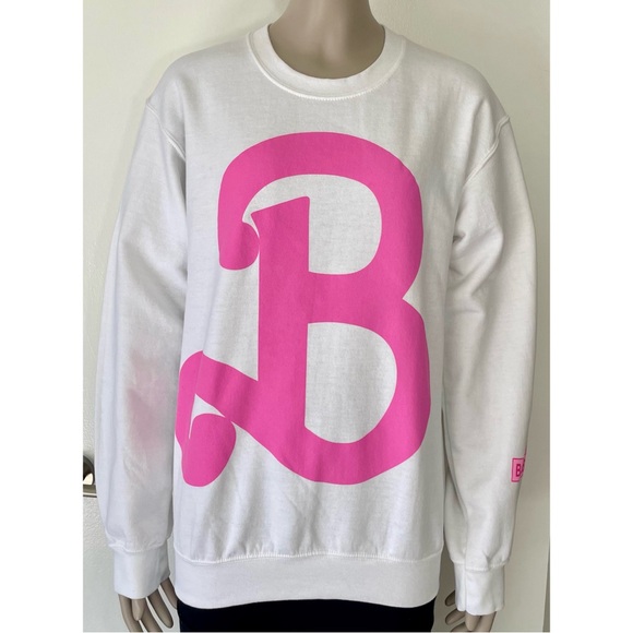 Barbie Logo Pullover Sweatshirt NWT! - Picture 4 of 16